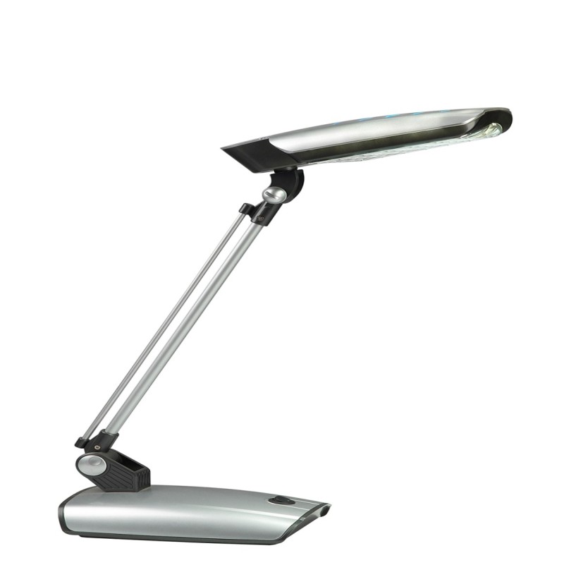 0597*Lampara de escritorio color blanco