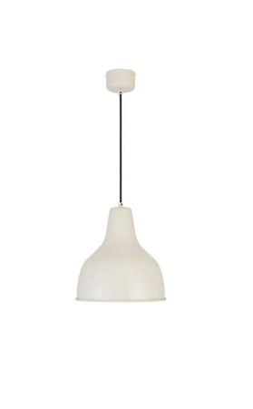 2077*Lampara living 30x35 Ext blanco Int blanco