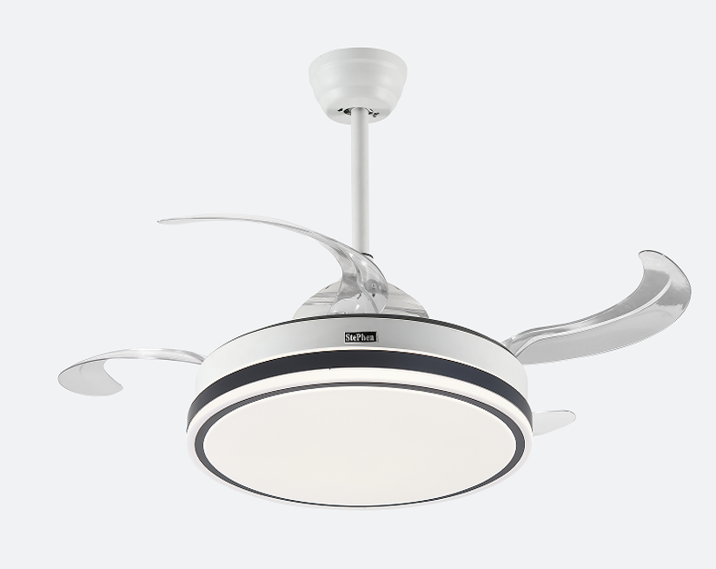 3463*Ventilador negro c/LED