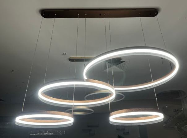 5102*Lampara moderna Ø40+40+60+80cm 139W