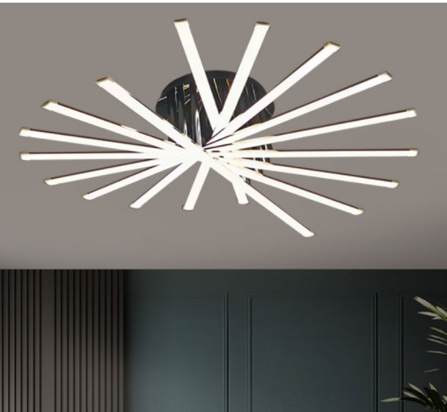 5137*Lampara de techo de sobreponer moderna Ø600mm